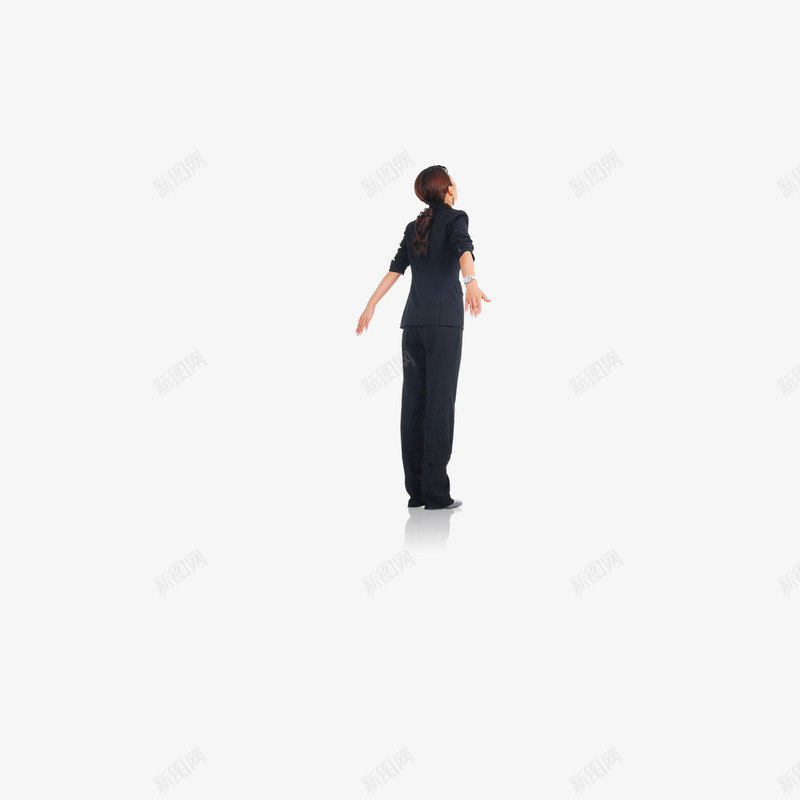 职场女性png免抠素材_88icon https://88icon.com 女性 白领 职场 背影