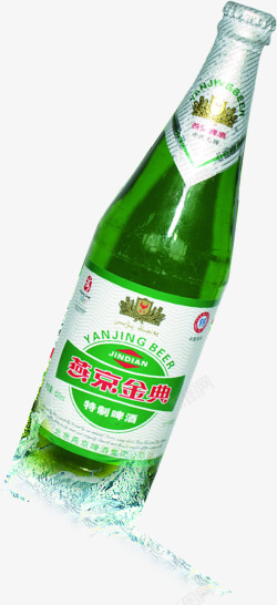 摄影酒水燕京啤酒素材