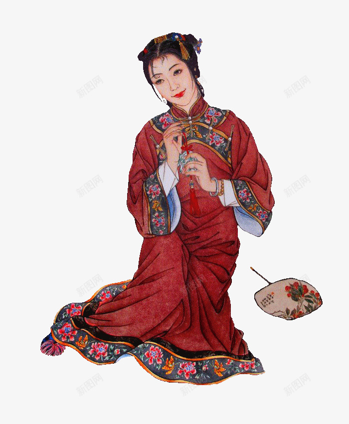 中国古代女子png免抠素材_88icon https://88icon.com 中国风 传统 古代 女性