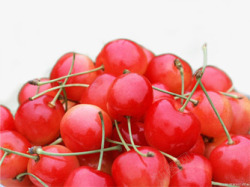 夏日红色水果樱桃素材