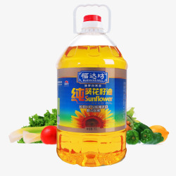 葵花籽油蔬菜食用油高清图片