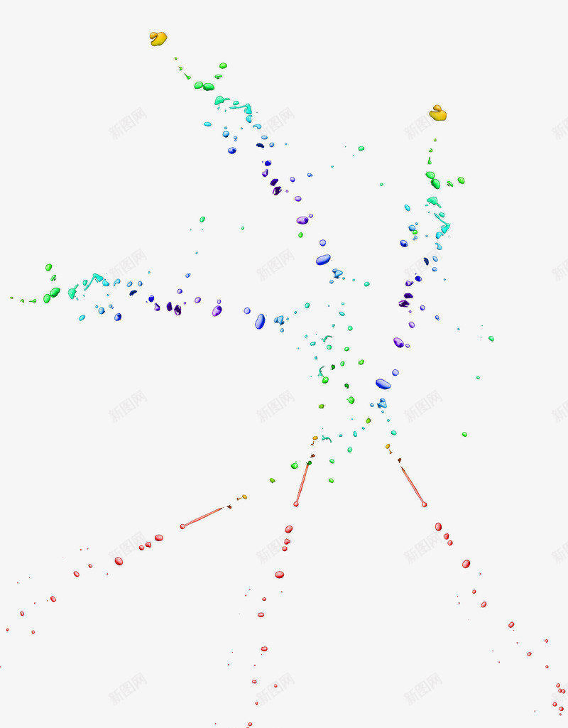 彩色喷溅颜料图png免抠素材_88icon https://88icon.com 喷溅 喷画 图案 彩色 透明背景 颜料