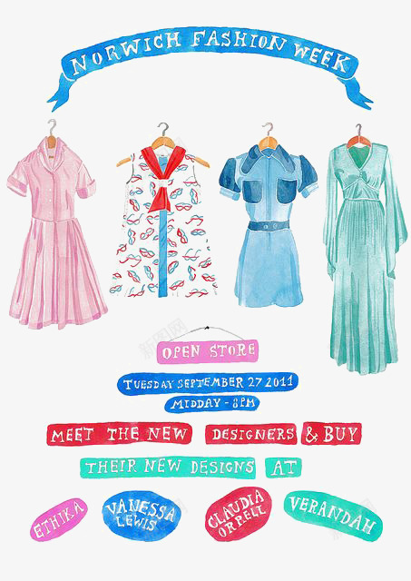 夏日女装png免抠素材_88icon https://88icon.com 卡通 夏天 手绘 插画 文艺 时装 清新 漫画衣服 简笔画衣服 衣服 裙子