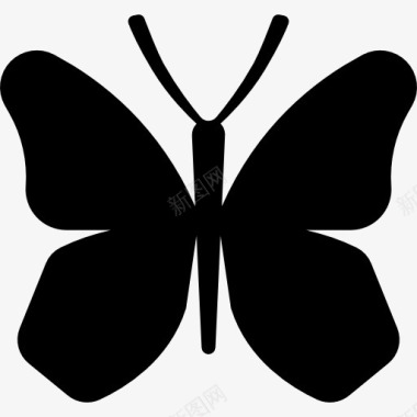 虫子蝴蝶的翅膀图标图标
