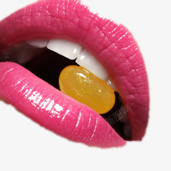 含着软糖的性感红唇含着软糖的性感红唇高清图片