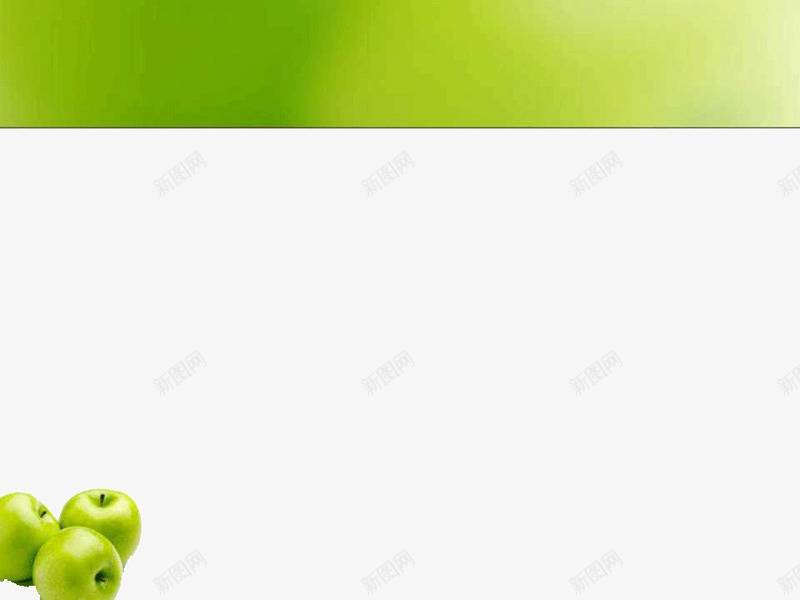 青苹果系列PPT模板png免抠素材_88icon https://88icon.com PPT模板 PPT背景 绿色 苹果