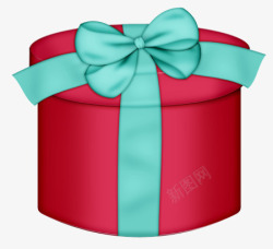 红色礼品盒素材