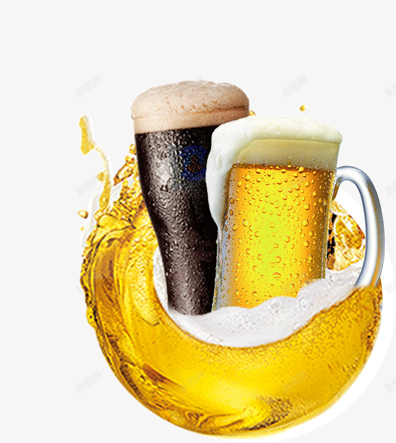 啤酒花液体流动png免抠素材_88icon https://88icon.com 产品实物 啤酒 啤酒花 液体 烧烤 酒杯 黄色啤酒
