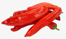 红色小尖椒蔬菜红色尖椒实物摄影高清图片