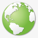 全球绿色地球世界行星锡耶纳素材