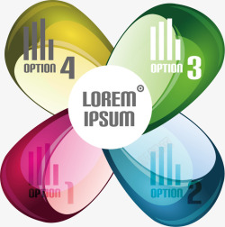 创意PPT信息标签素材