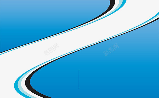 蓝色商务背景png免抠素材_88icon https://88icon.com 商务 曲线 科技 背景 蓝色