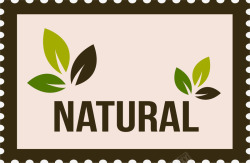 natural标签邮票边框纹理高清图片