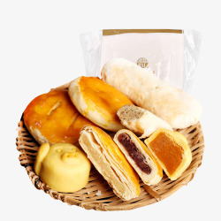 一大盘老婆饼素材