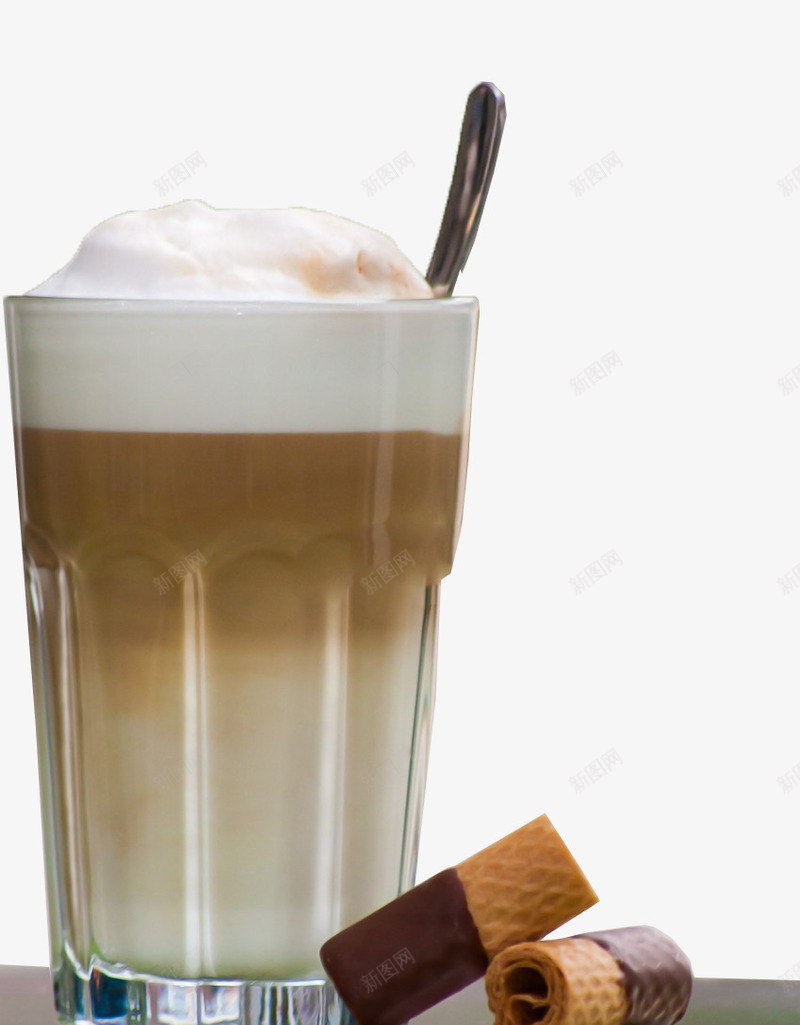 等待一杯咖啡png免抠素材_88icon https://88icon.com 下午茶 咖啡 咖啡免抠 小吃 焦糖玛其朵 焦糖玛奇朵 牛奶咖啡 玻璃杯 甜品 甜食 美食 饮品 饮料
