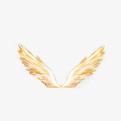 金色翅膀素材