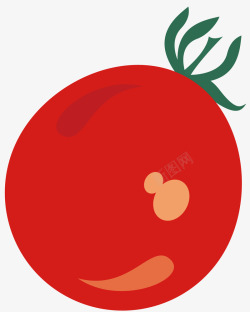 一个大大的西红柿素材