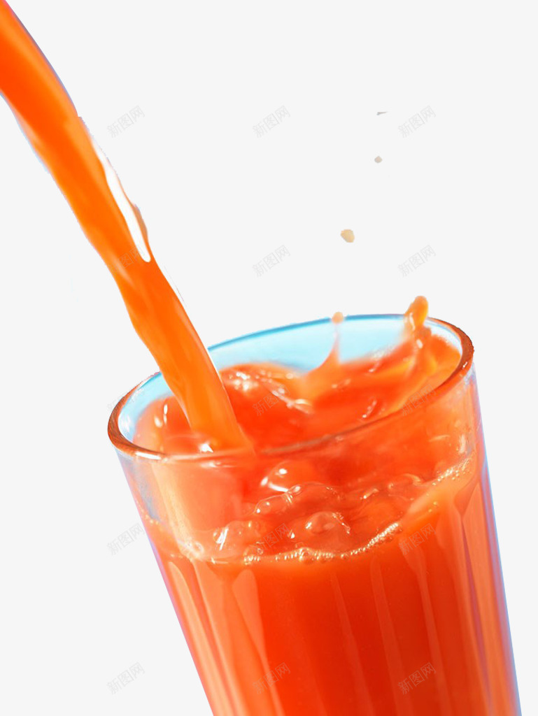 倒果汁png免抠素材_88icon https://88icon.com 一杯 玻璃 红色 飞溅的果汁 饮料