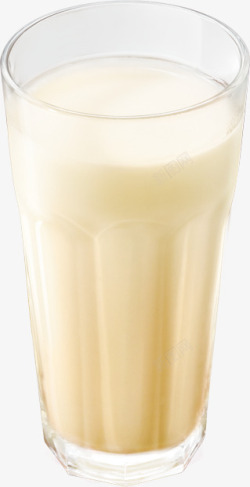 玻璃杯乳白牛奶素材