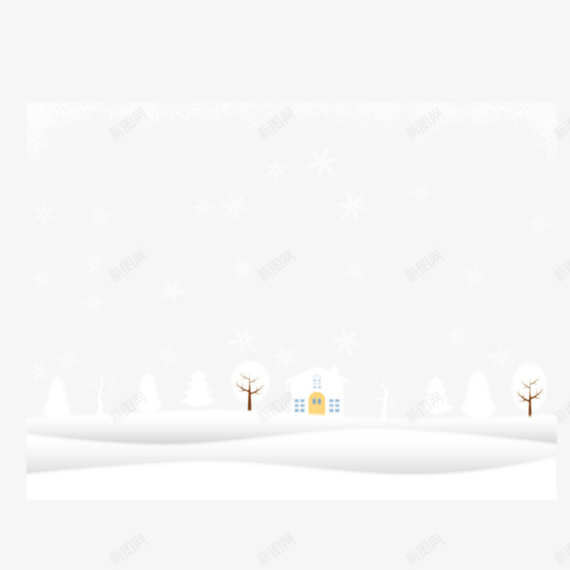 冬天美丽的下雪风景图矢量图ai免抠素材_88icon https://88icon.com 下雪的房子 免抠图 冬天 白雪 美丽的下雪风景 雪花 矢量图