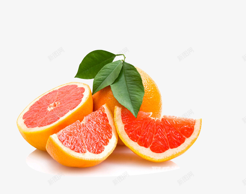 新鲜红色柚子水果png免抠素材_88icon https://88icon.com 新鲜 柚子 水果 红色