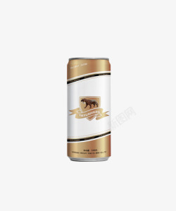 袋狮啤酒细罐素材