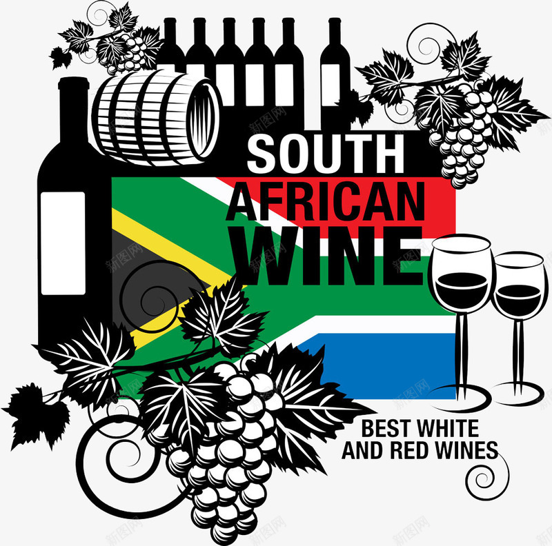 国旗和葡萄酒背景png免抠素材_88icon https://88icon.com 卡通 国旗 葡萄酒 酒杯