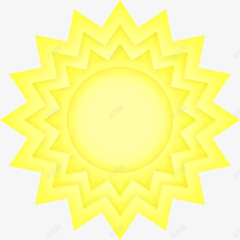 太阳光光线png免抠素材_88icon https://88icon.com 图案 太阳 阳光 黄色