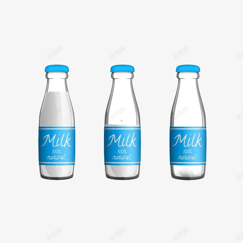 三个卡通牛奶瓶png免抠素材_88icon https://88icon.com MILK 卡通 卡通牛奶瓶 牛奶 牛奶瓶 玻璃瓶 瓶子 饮料 饮料瓶