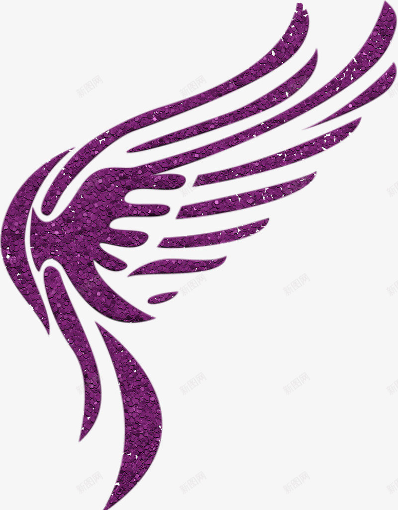 紫色翅膀背景底纹装饰png免抠素材_88icon https://88icon.com 紫色 翅膀 背景底纹装饰