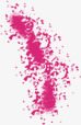 粉色飞溅创意蚂蚁造型抽象素材