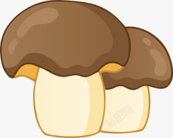鲜豆腐食物蘑菇矢量图高清图片