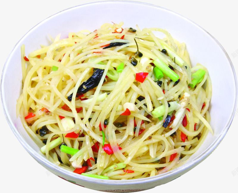 野菌花炒土豆丝png免抠素材_88icon https://88icon.com 传统美食 家常土豆丝 小炒菜 湖南菜 湘菜 野菌花 餐饮美食
