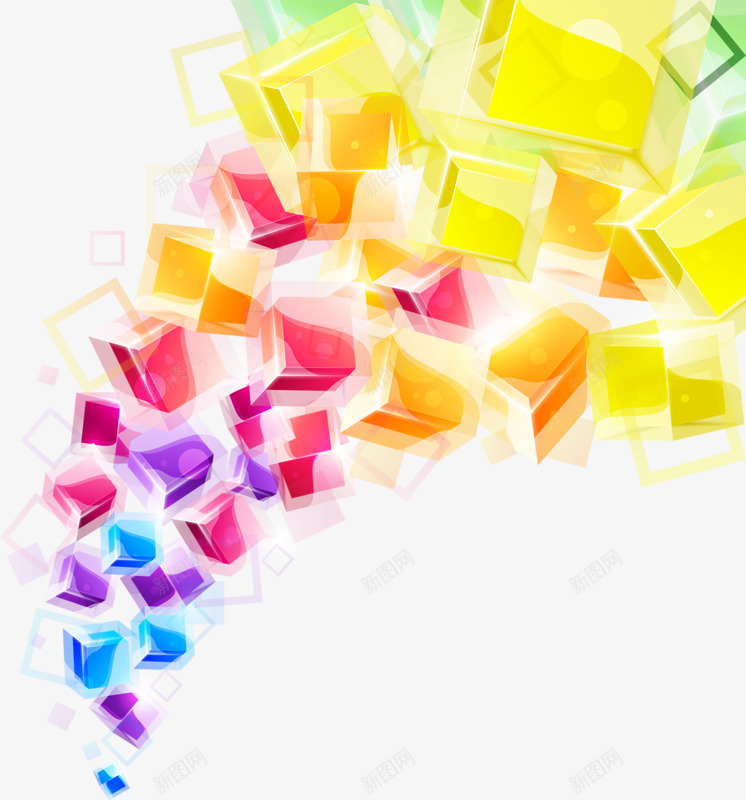 糖果彩色装饰小块png免抠素材_88icon https://88icon.com 小块 彩色 糖果 装饰