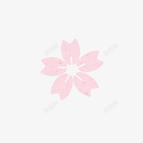 一朵粉色漂亮小花卡通手绘png免抠素材_88icon https://88icon.com 卡通 卡通粉色 漂亮 粉色 粉色卡通