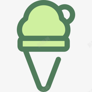 甜点冰淇淋图标图标