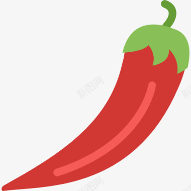 素食辣条辣椒图标图标