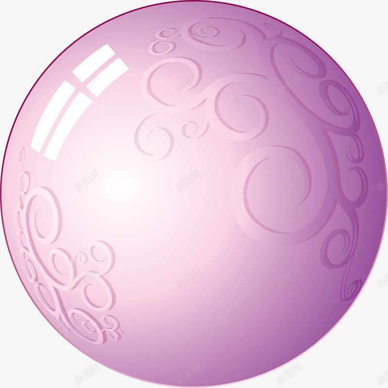 3D圆球矢量图ai免抠素材_88icon https://88icon.com 3D 圆球 彩蛋 球 矢量图
