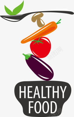 创意蔬菜图标图标