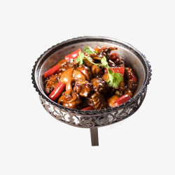 红烧干锅鸭食品餐饮素材