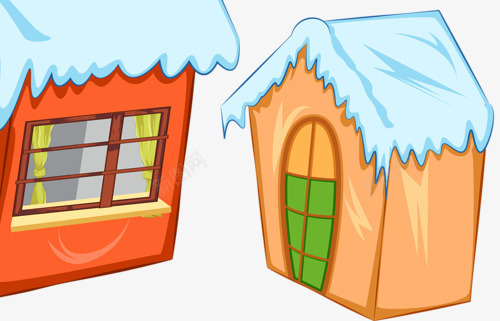 冬天小屋png免抠素材_88icon https://88icon.com 下雪 冬天 屋子 建筑 房子