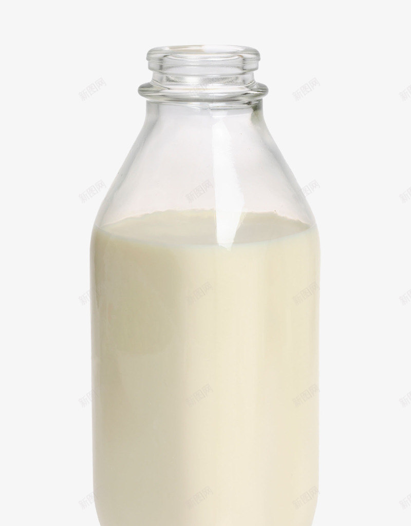 手绘透明玻璃瓶子牛奶png免抠素材_88icon https://88icon.com 手绘 杯装牛奶 牛奶 玻璃瓶子 白色 米色玻璃瓶 营养饮品 透明 饮料