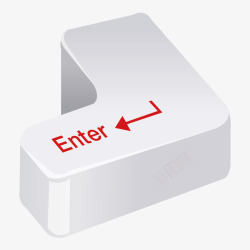 enter键盘键盘enter键矢量图高清图片