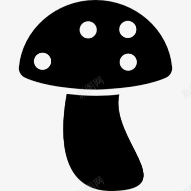 蘑菇斑点图标图标