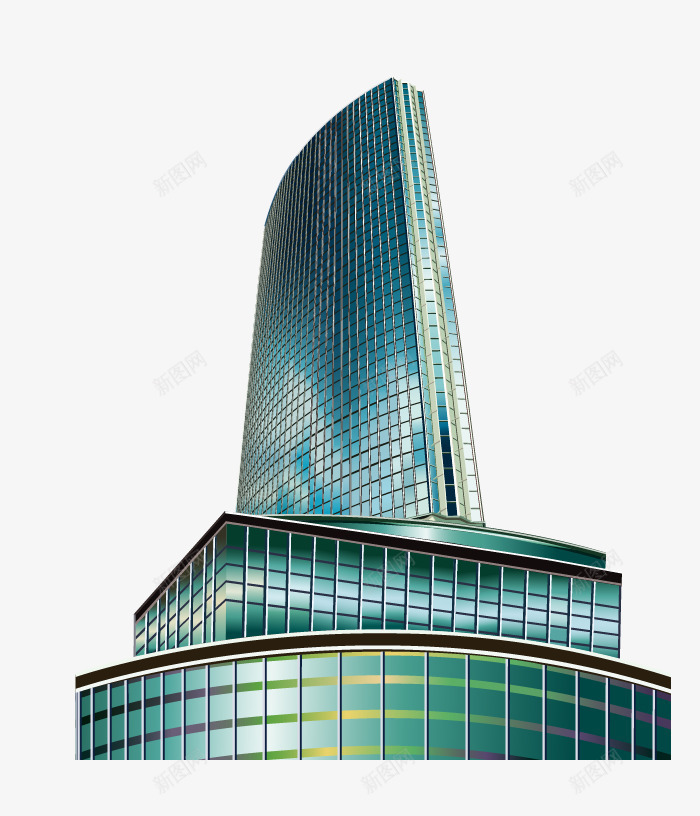 建筑大楼png免抠素材_88icon https://88icon.com 大楼 建筑 现代建筑 玻璃幕墙