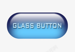 玻璃质感条形按钮图案素材