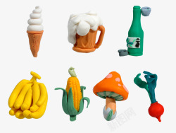 3D食品模型素材