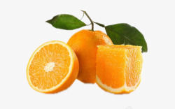 新鲜甜橙素材