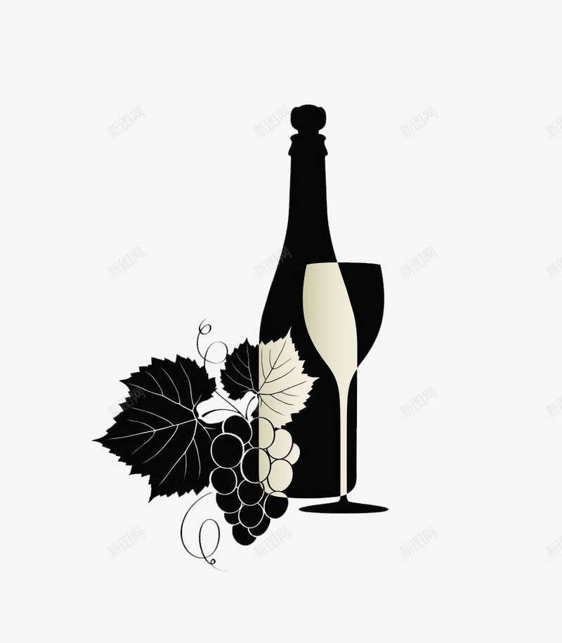 素描风格红酒葡萄酒图案png免抠素材_88icon https://88icon.com 图案 素描风格 红酒 红酒素描 葡萄酒 装饰