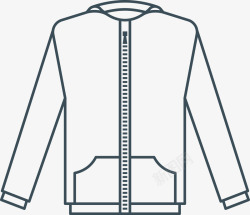 男西装上衣外套手绘卡通上衣外套图图标高清图片